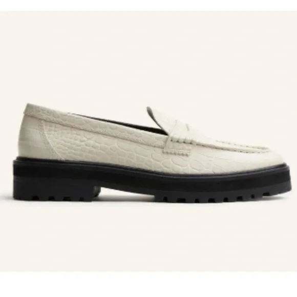 REFORMATION AGNES CROC CHUNKY LOAFER - Picture 2 of 7